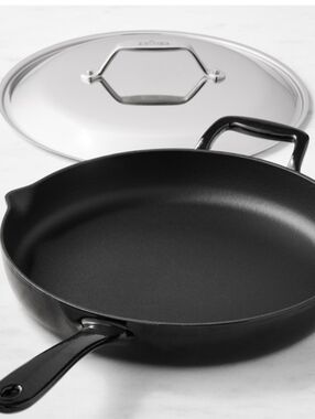 All-Clad Cast Iron 12" Skillet w/Lid